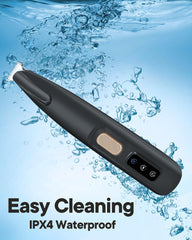 FURBONA paw trimmer IPX4 waterproof body makes cleaning quick.