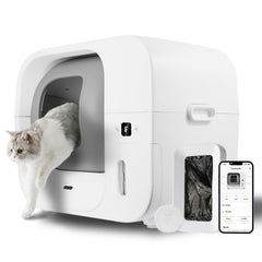 Furbulous litter box self-pack-refill in action reduces odors