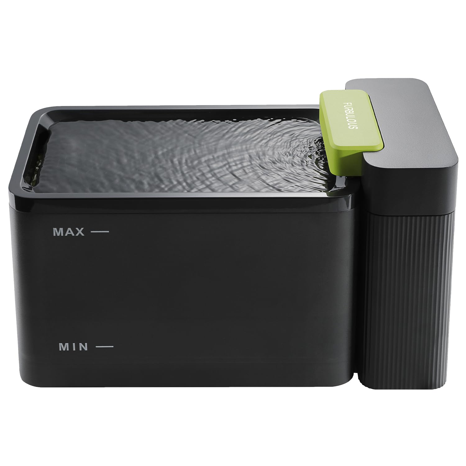 FURBULOUS True Clean-Drinking Dispenser front view for easy pet hydration
