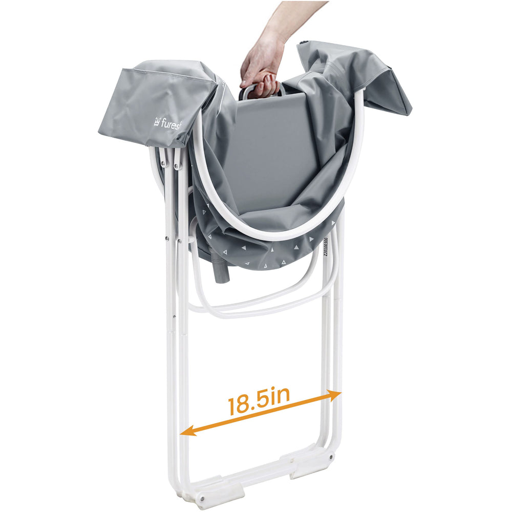 Furesh Little Dipper basin offers roomy space for small to medium pets.
