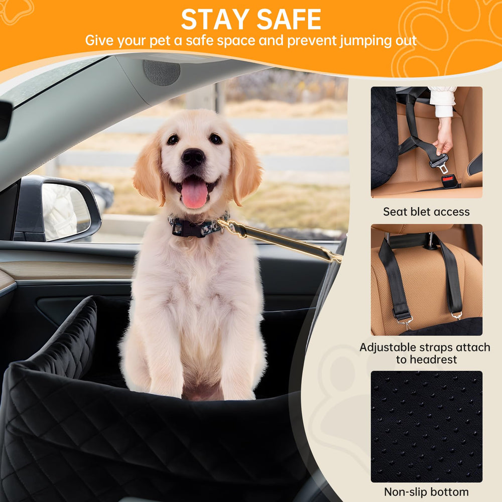 FurFrolic storage pockets shown for on-the-go essentials