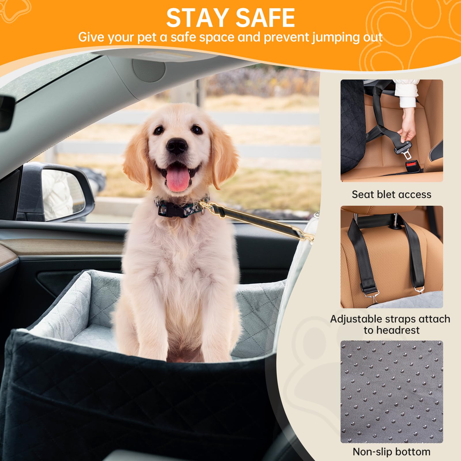 FurFrolic safety belts secure pets for safer road trips