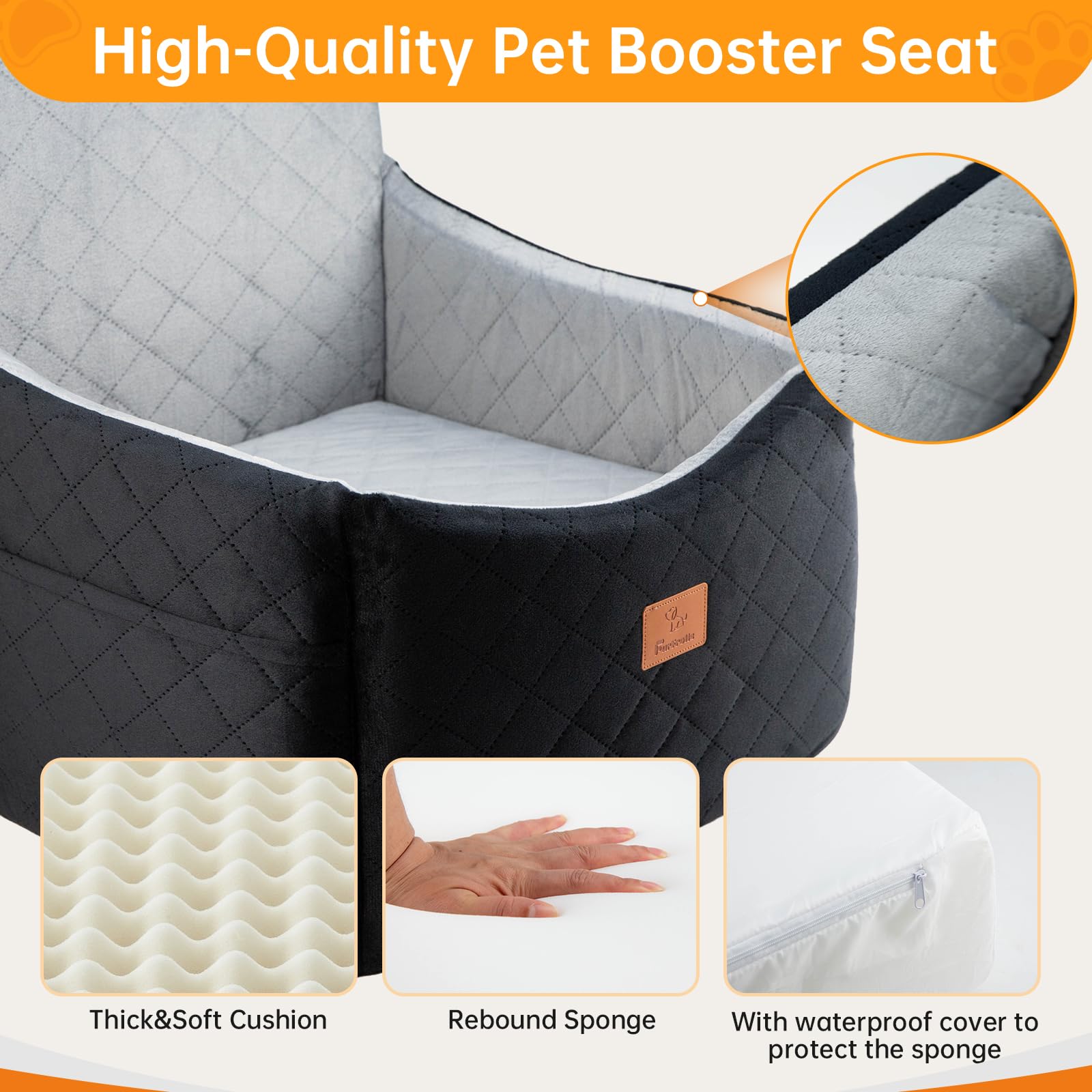 FurFrolic storage pockets keep toys and treats within easy reach
