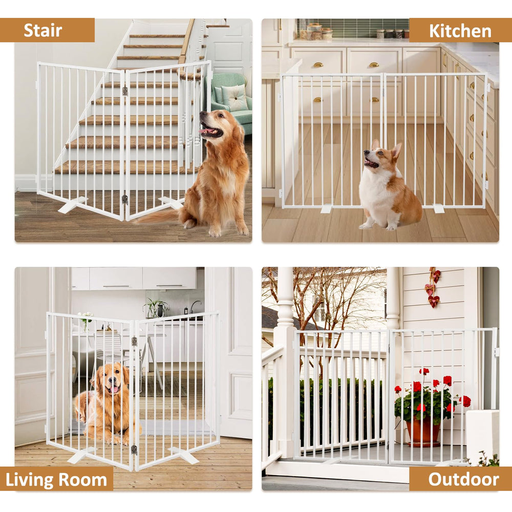 Furggis indoor-outdoor gate placement suitable for stairs and yards