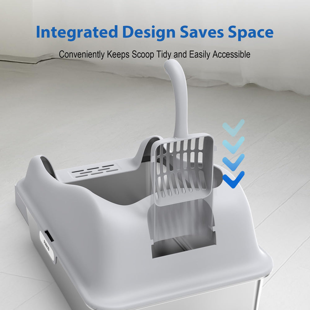 Furkid xl nonstick surface enables easy waste removal.
