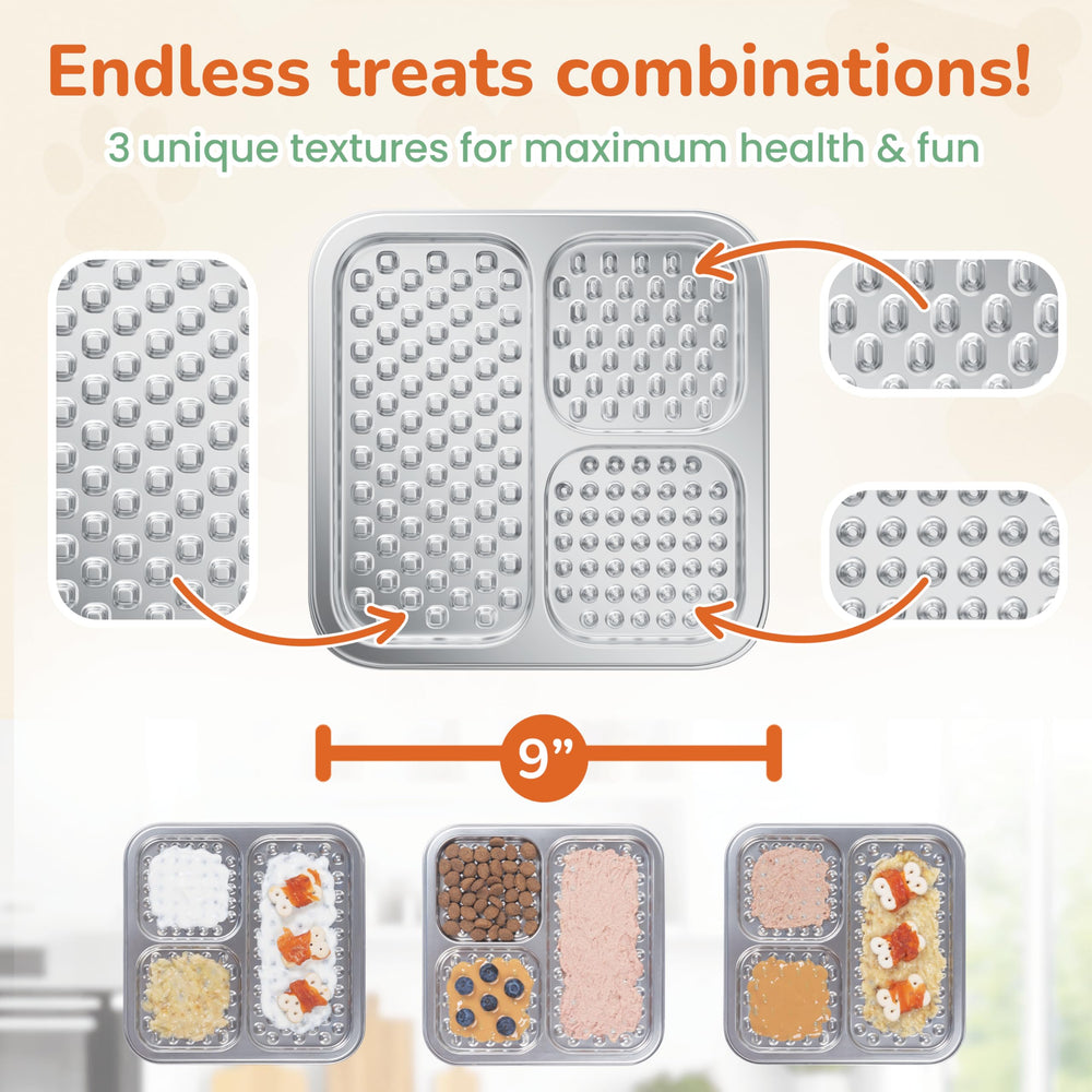 Furlithix chew-resistant design withstands nibbling during snack times.