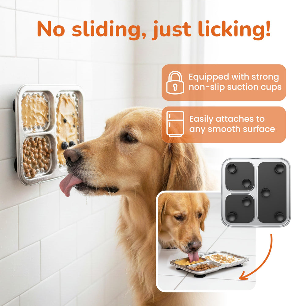 Furlithix stainless steel mat is easy to rinse and sanitize after use.