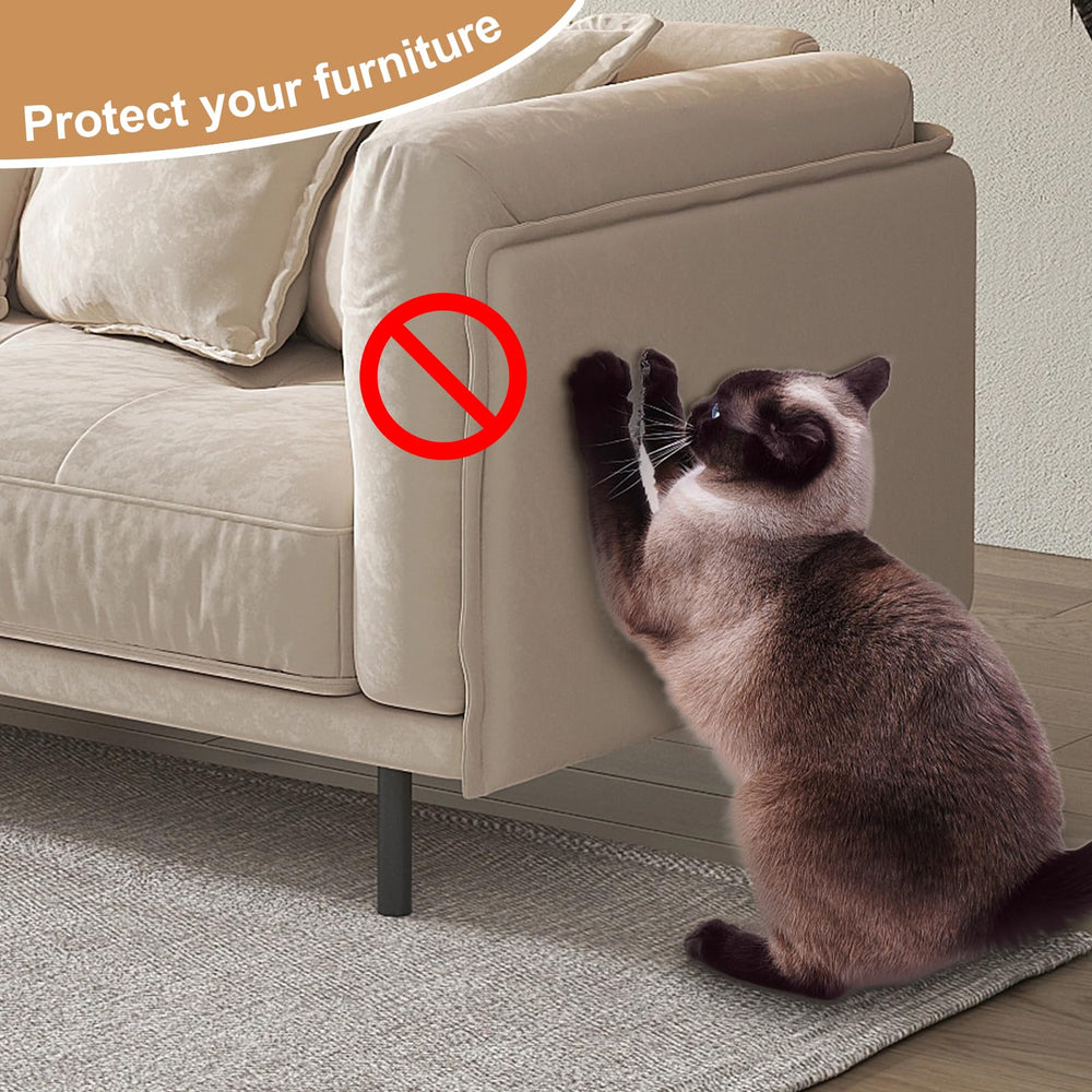Furlogy cat-scratching-post-stable-base ensures secure standing during active play.