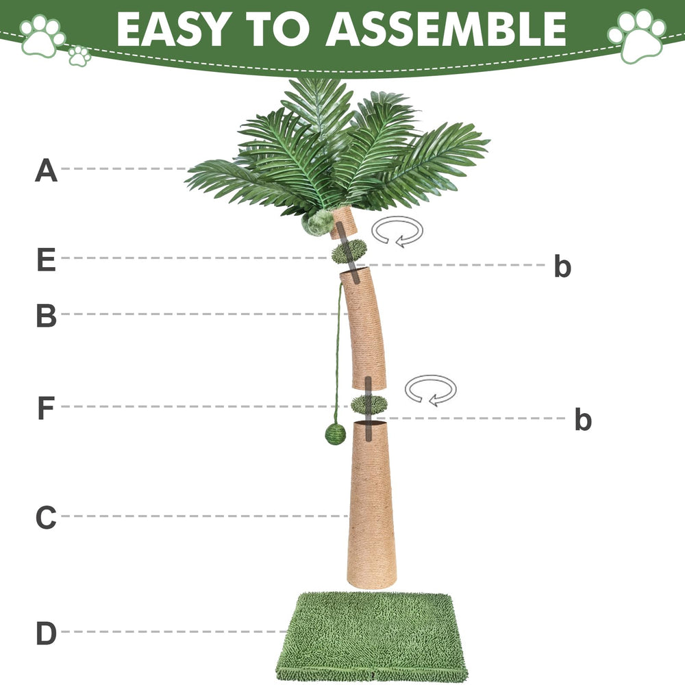 Furlogy multi-combinable layout offers flexible scratching configurations.
