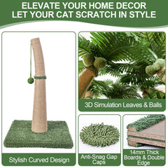 Furlogy tall cat tree supports climbing, stretching, and play.