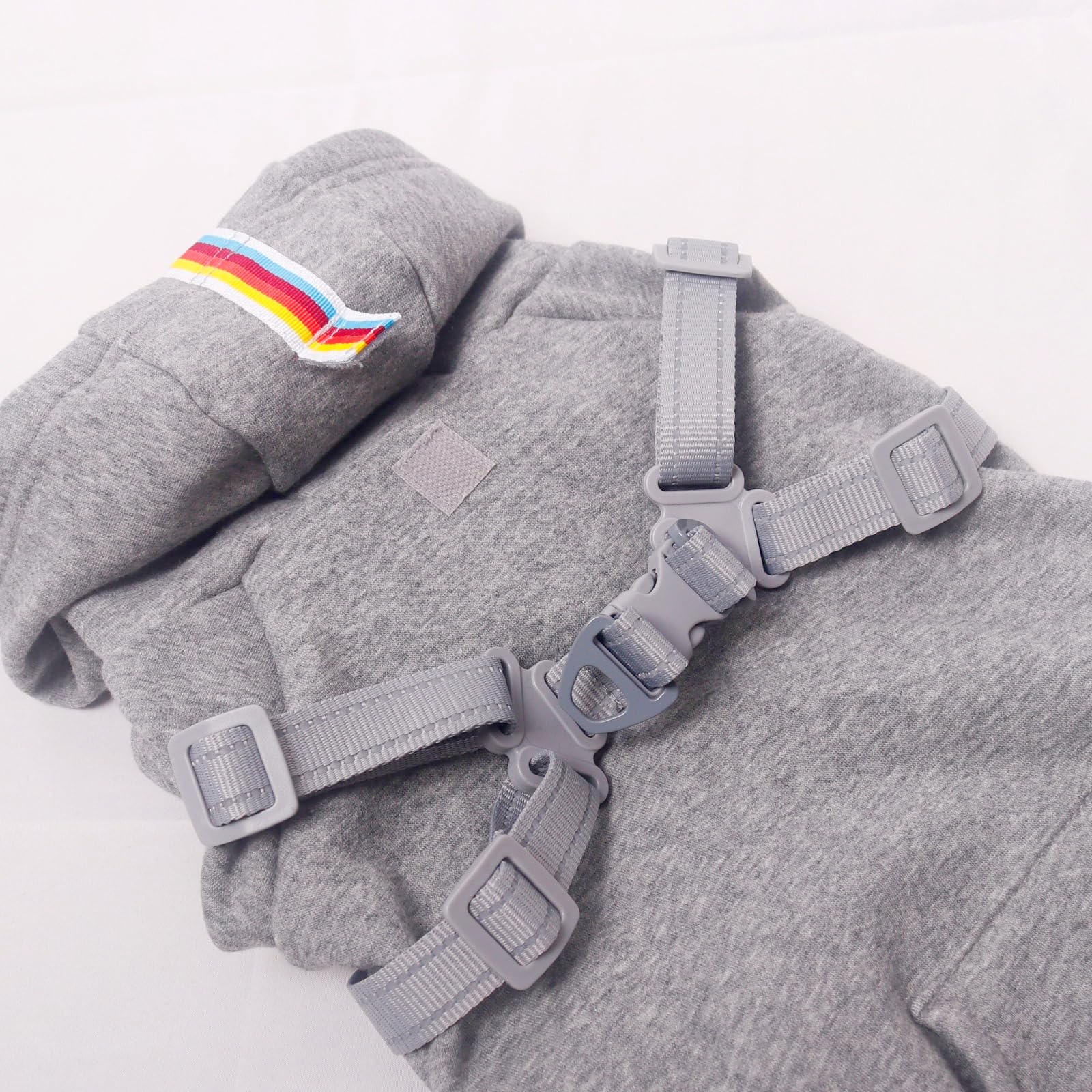 Furmate dog hoodie butter-stretch fabric enables flexible movement