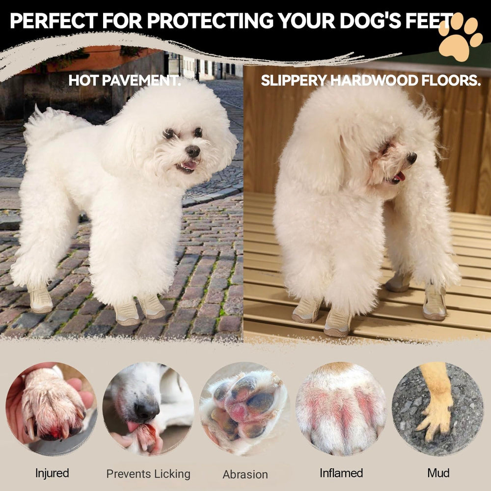 Furmate paw protection helps prevent furniture scratches and muddy paws.