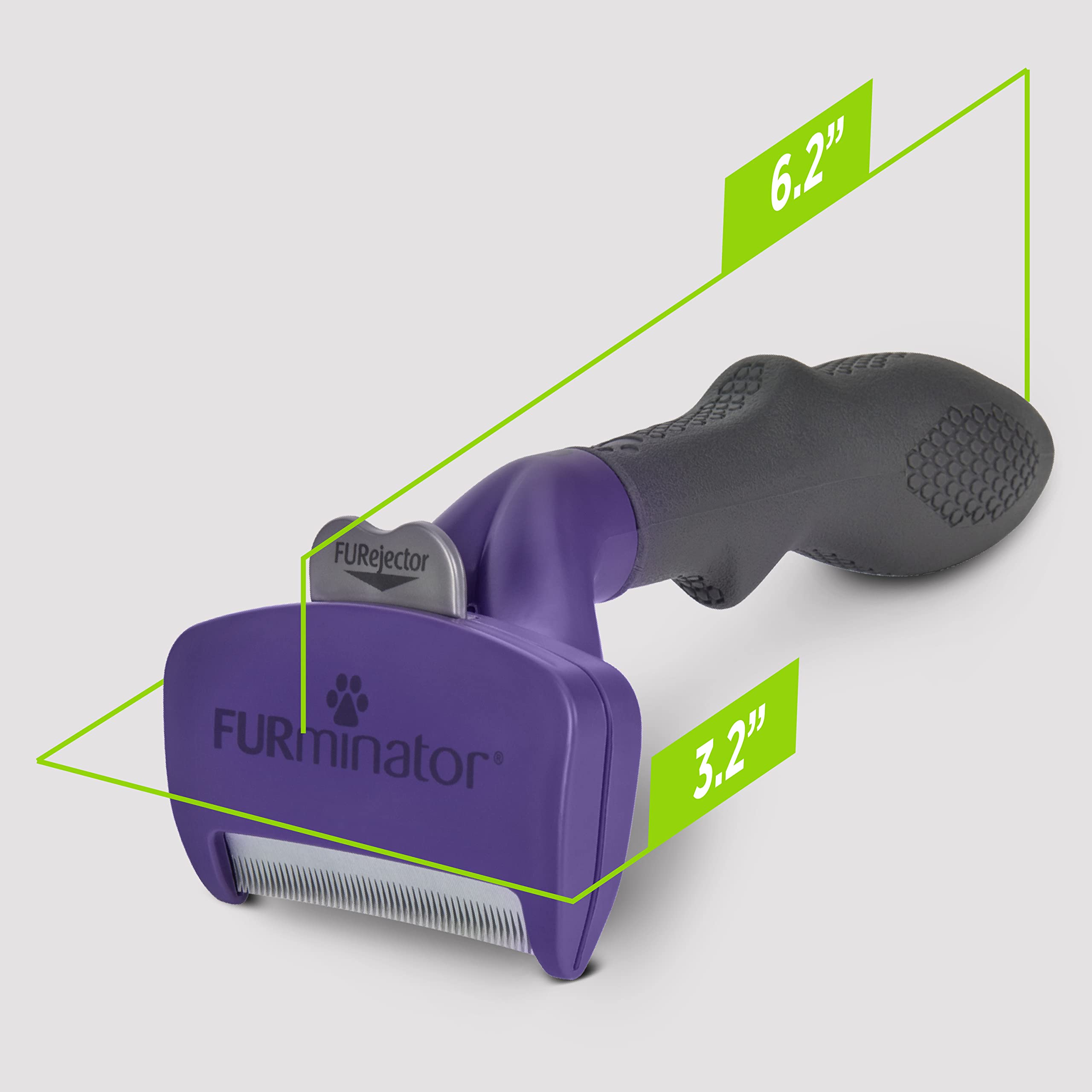 FURminator at-home grooming-session demonstrates an easy-care routine reducing mess.