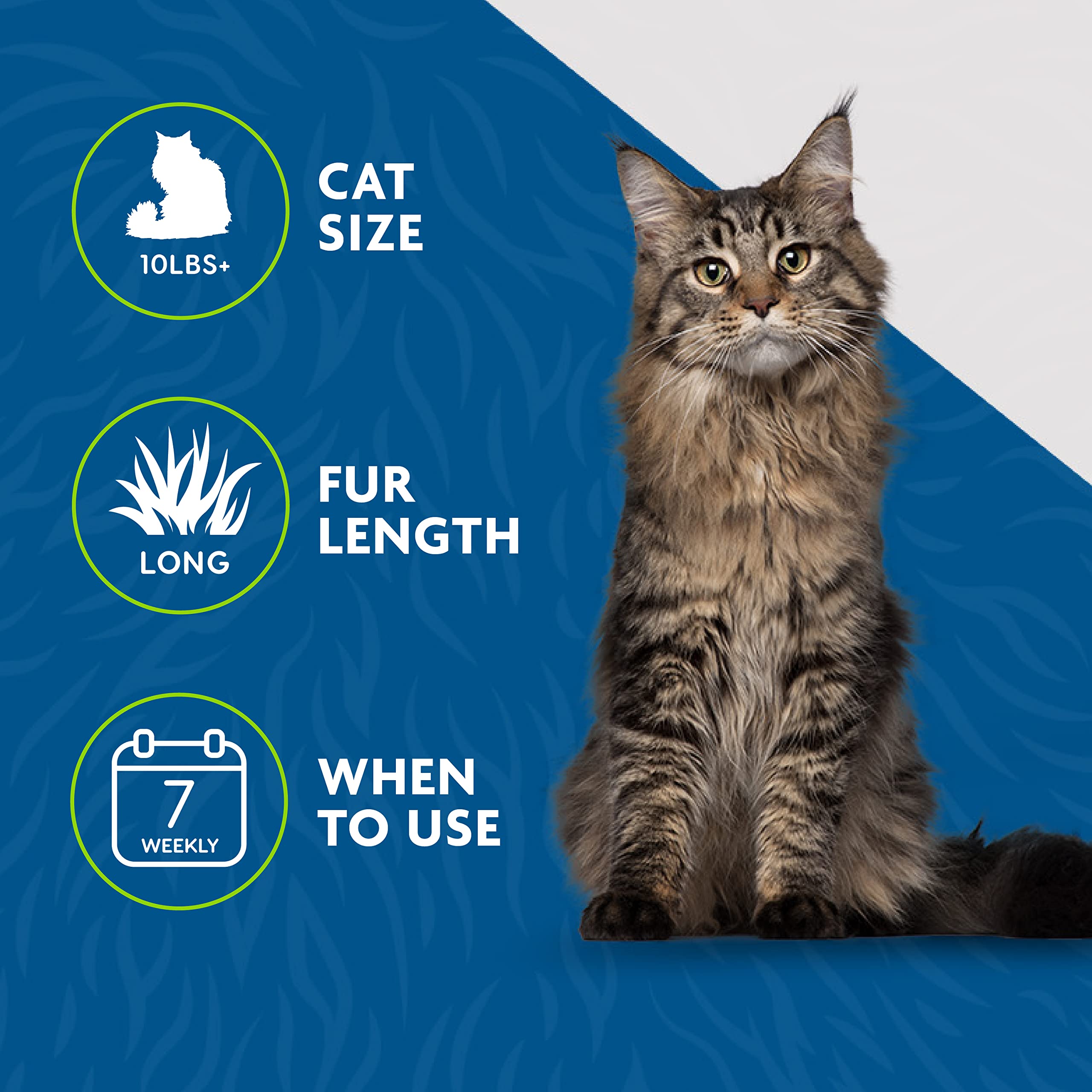 FURminator deShedding tool curved edge ensures gentle grooming on sensitive areas.