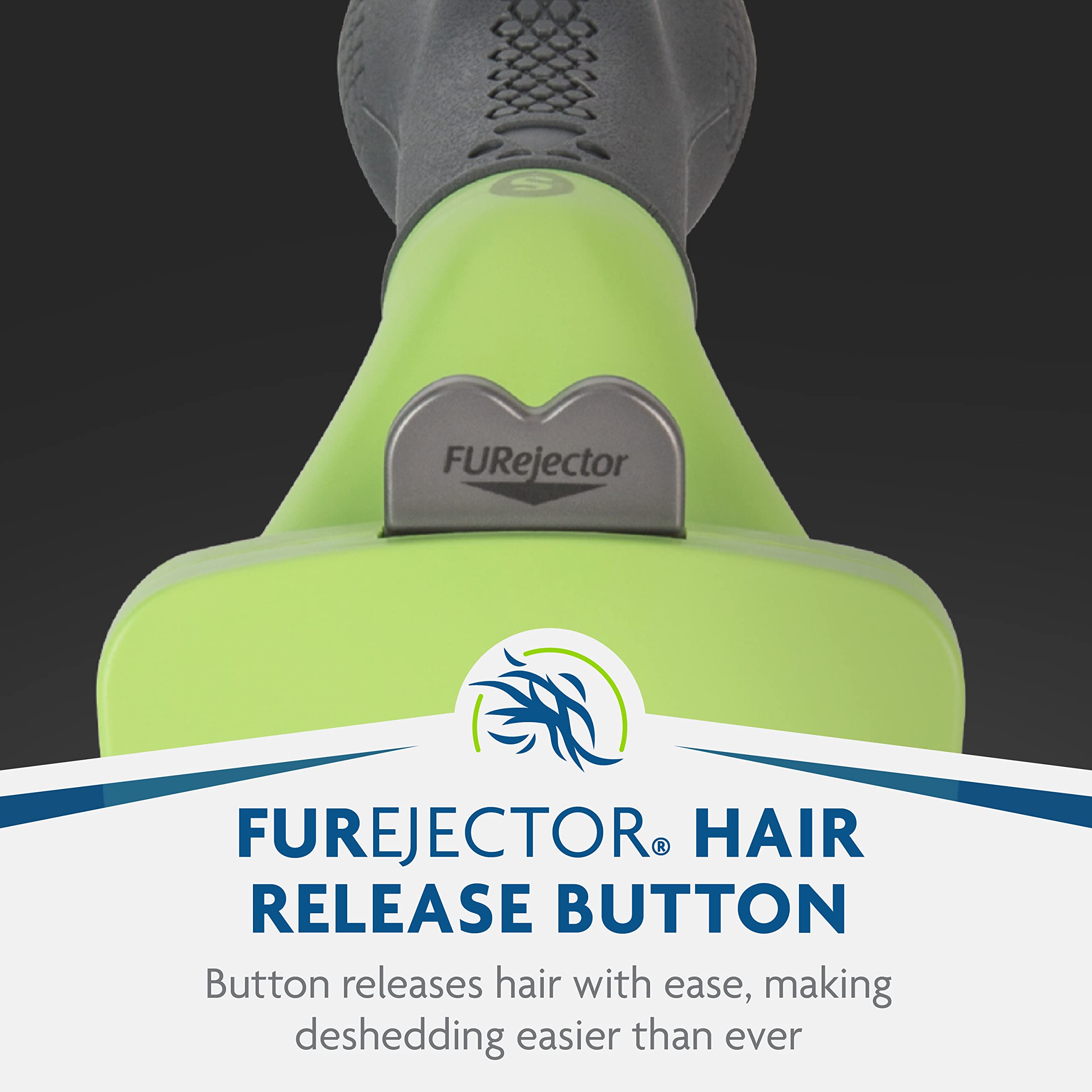 FURminator tool design-conforms to pet shape for comfortable deshedding