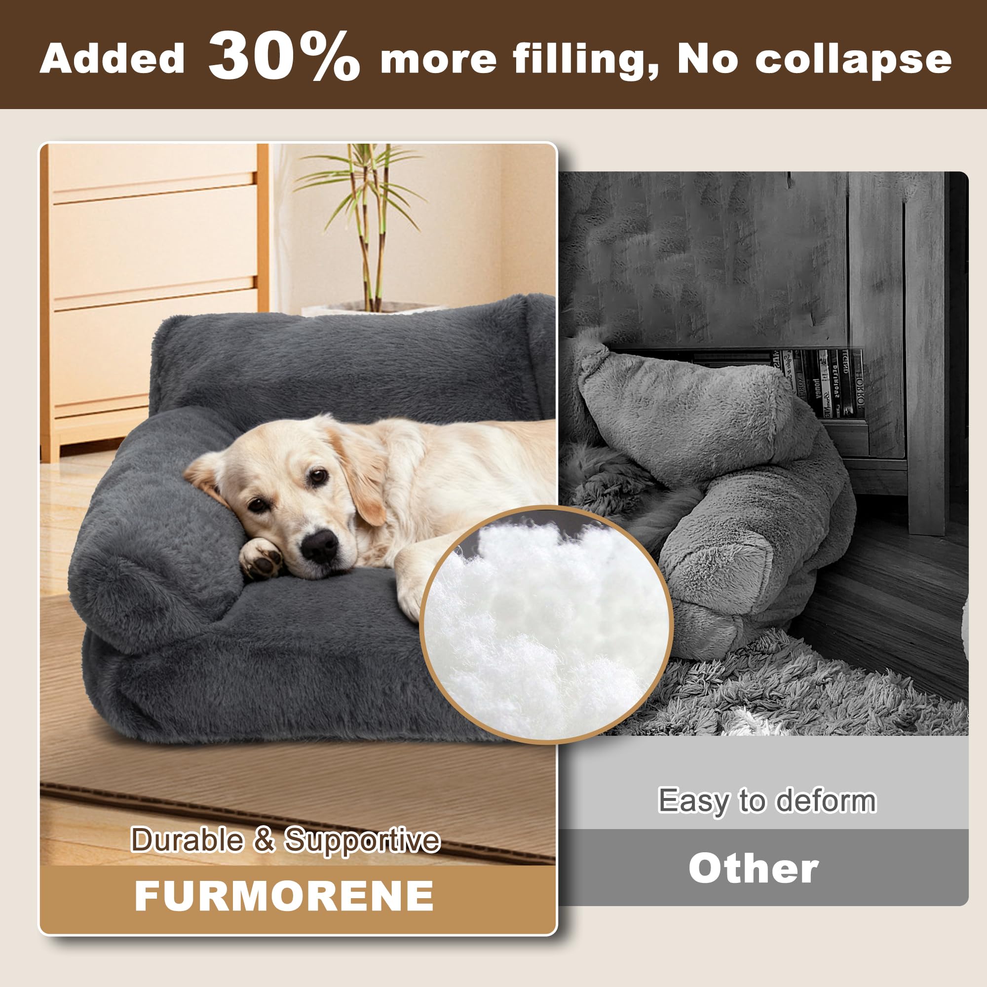 FURMORENE cat bed-stylish-design neutral-tones image demonstrating decor-friendly pet furniture.