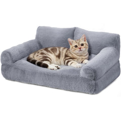 FURMORENE cat bed ultra-soft fabric for cozy naps