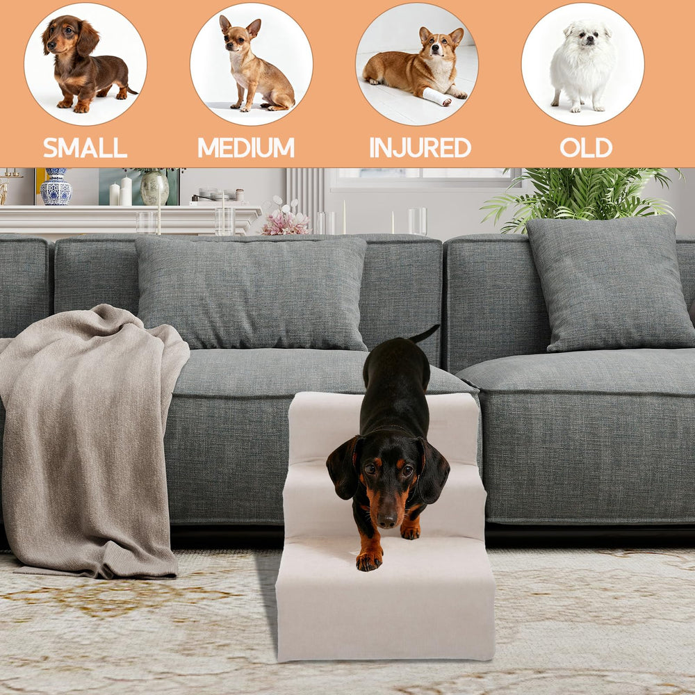 FURNAWAY stairs washable-cover keeps fur and paw prints easy to clean