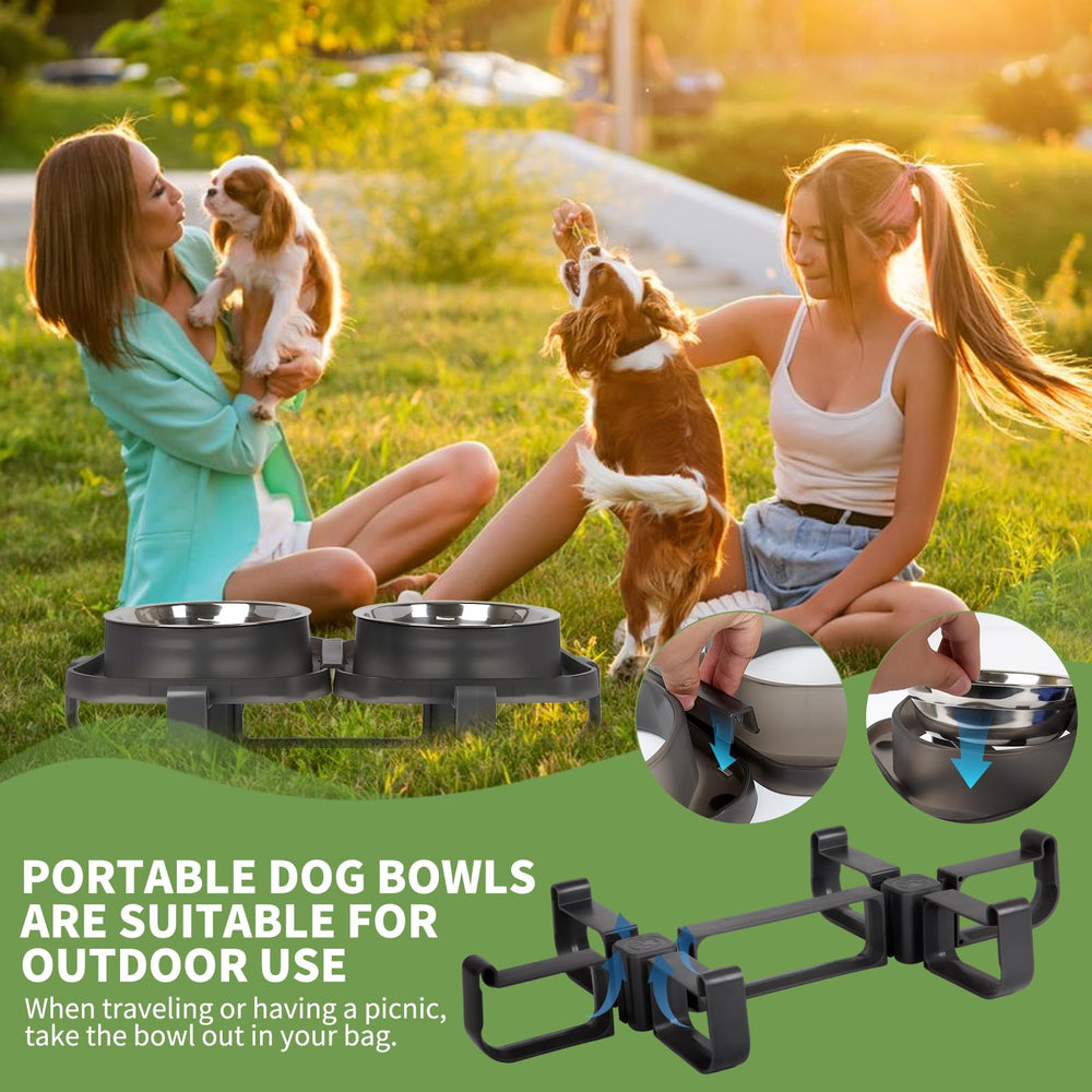 FURNIPLAS adjustable height supports growing puppies and adult pets with ease