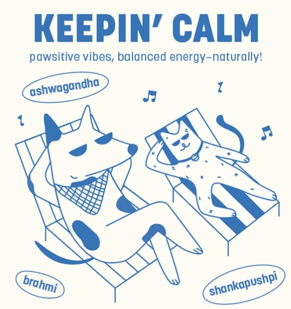Furpect Keepin' Calm relaxing scene with pets illustrating calming support