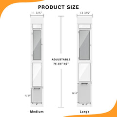 FurrFinesse dog door with screen design promotes airflow for comfortable summers.