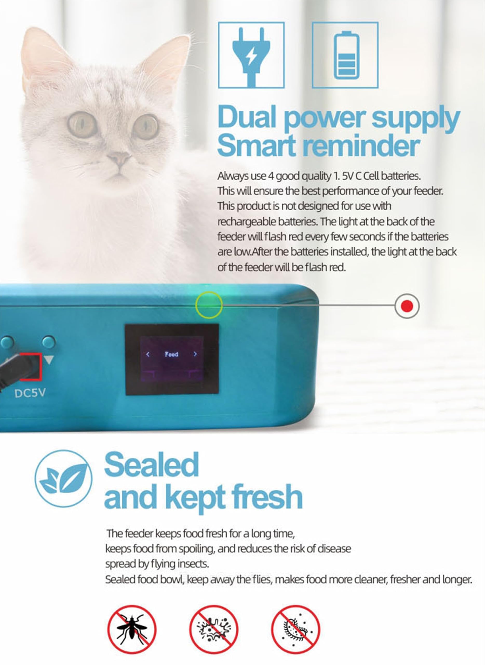 Furrify fresh-seal-lid close-up shows freshness preservation for longer-lasting kibble.