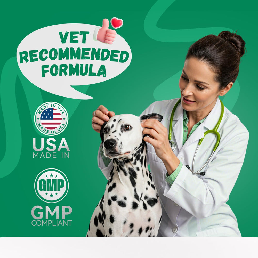Furrolika Probiotics for Dogs USA-produced quality labeling.