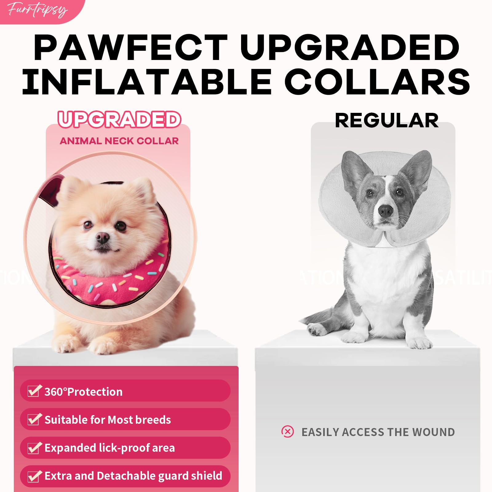 Furrtripsy comfortable wear for active dogs during recovery