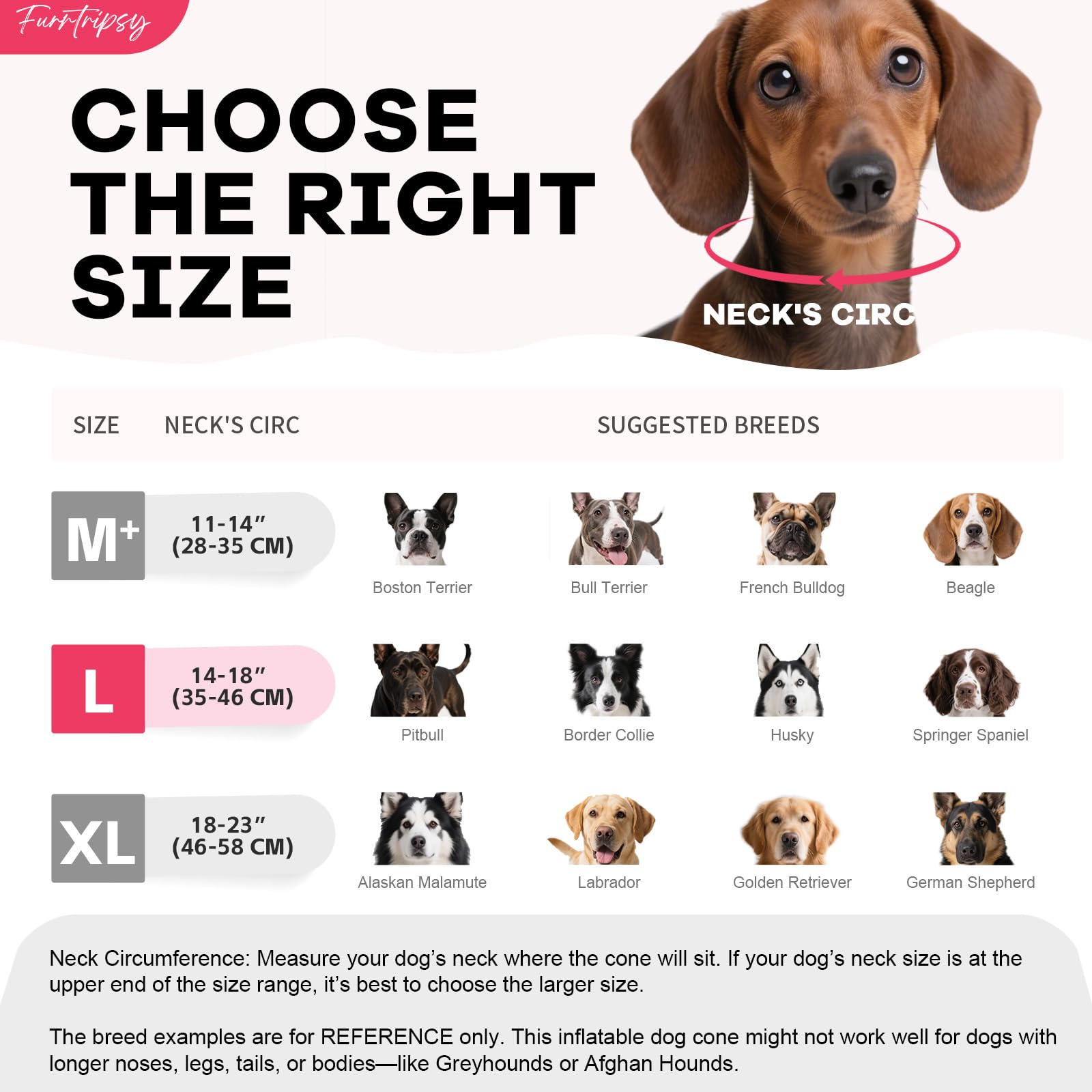 Furrtripsy detachable shield shown for easy wound care access