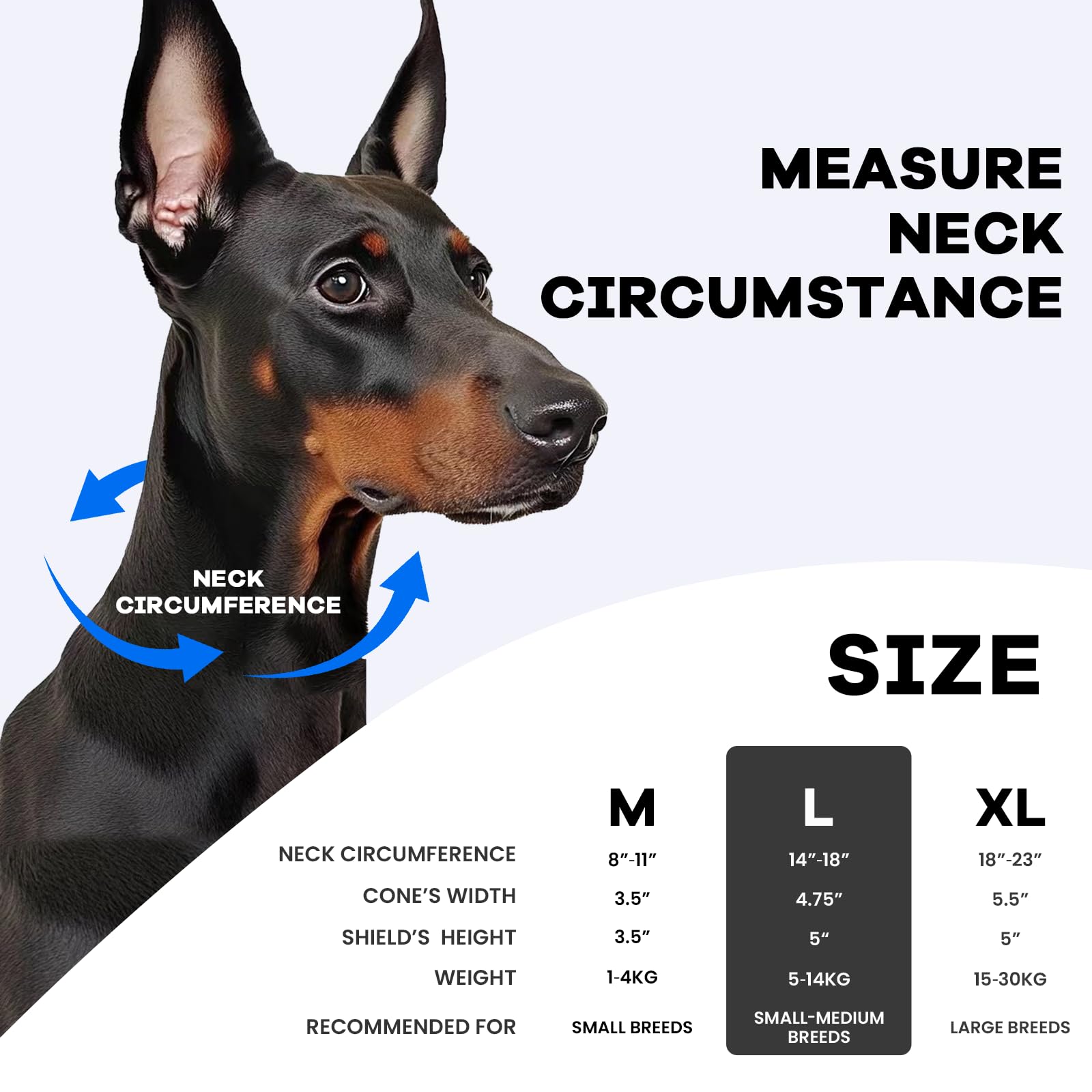 Furrtripsy blue cone in profile demonstrates secure fit for neck