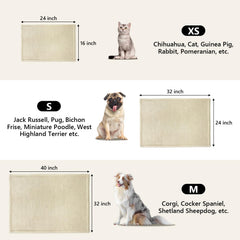 Furrybaby blanket on a dog bed or kennel creating a warm resting space.
