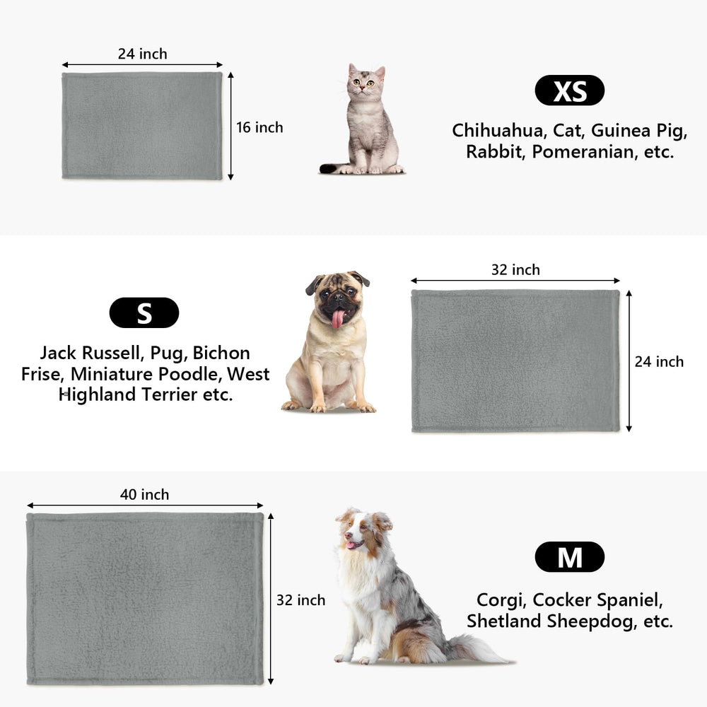 furrybaby blanket on sofa protects furniture from hair and scratches.