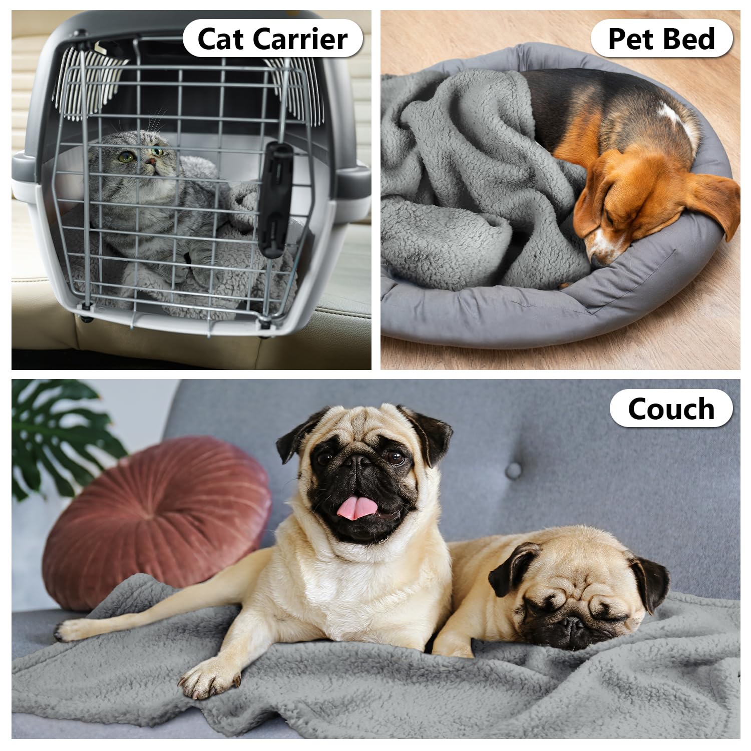 FurryBaby blanket rotating-two-pack ensures continuous warmth for pets