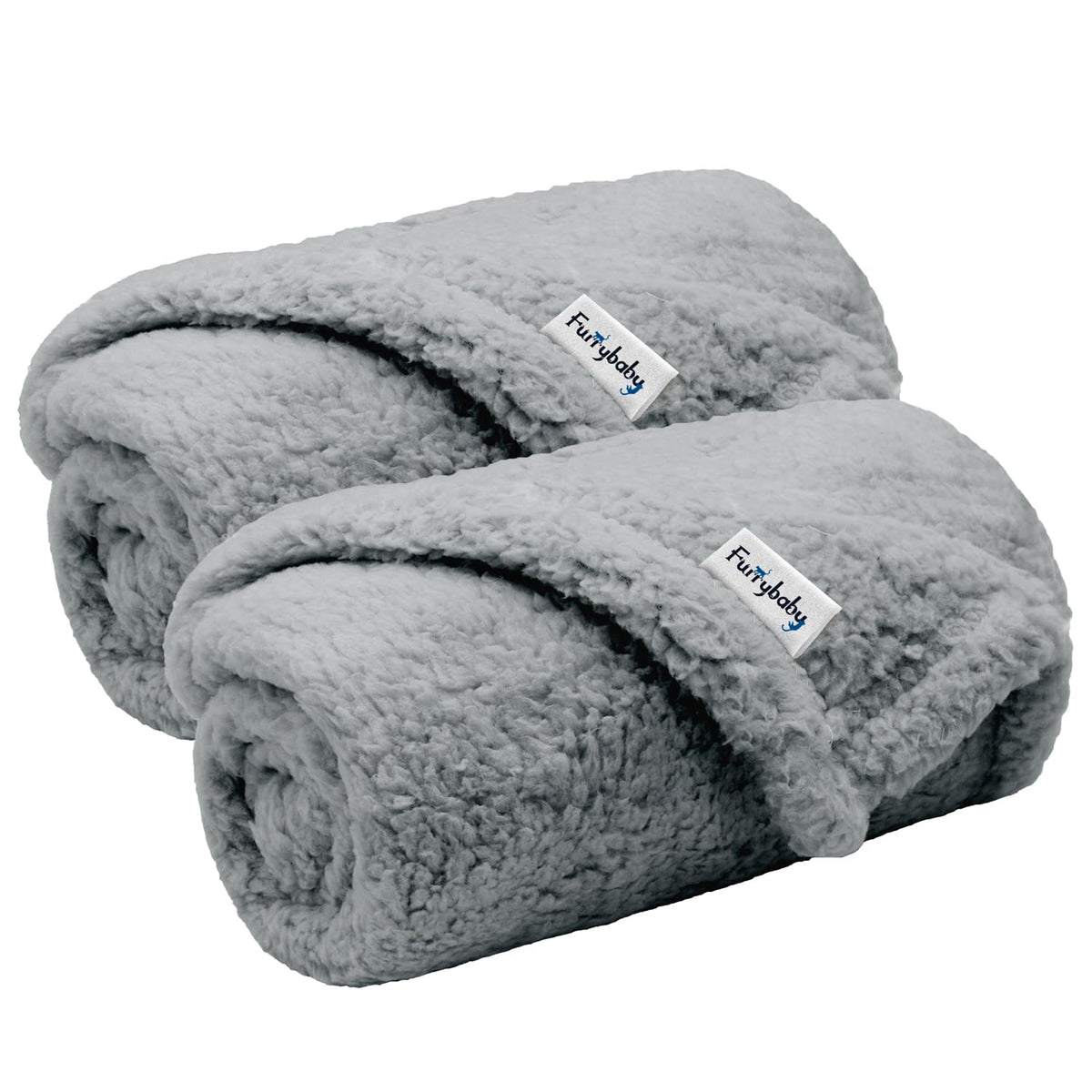 FurryBaby blanket small-dog-24x32-gray provides cozy warmth for puppies and cats