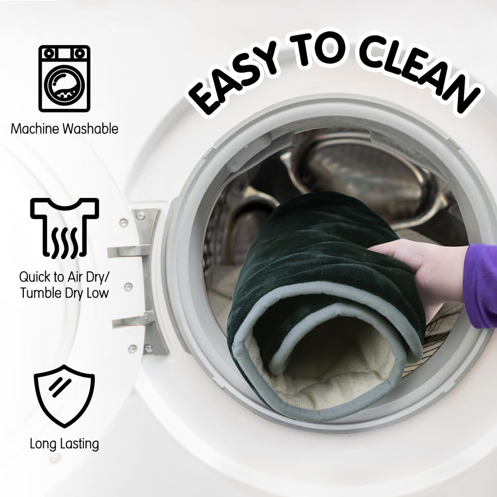 FurryBaby dog bed mat machine washable for easy cleaning and fresh results.