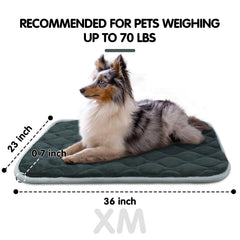 furrybaby dog bed mat machine washable for easy cleaning after use