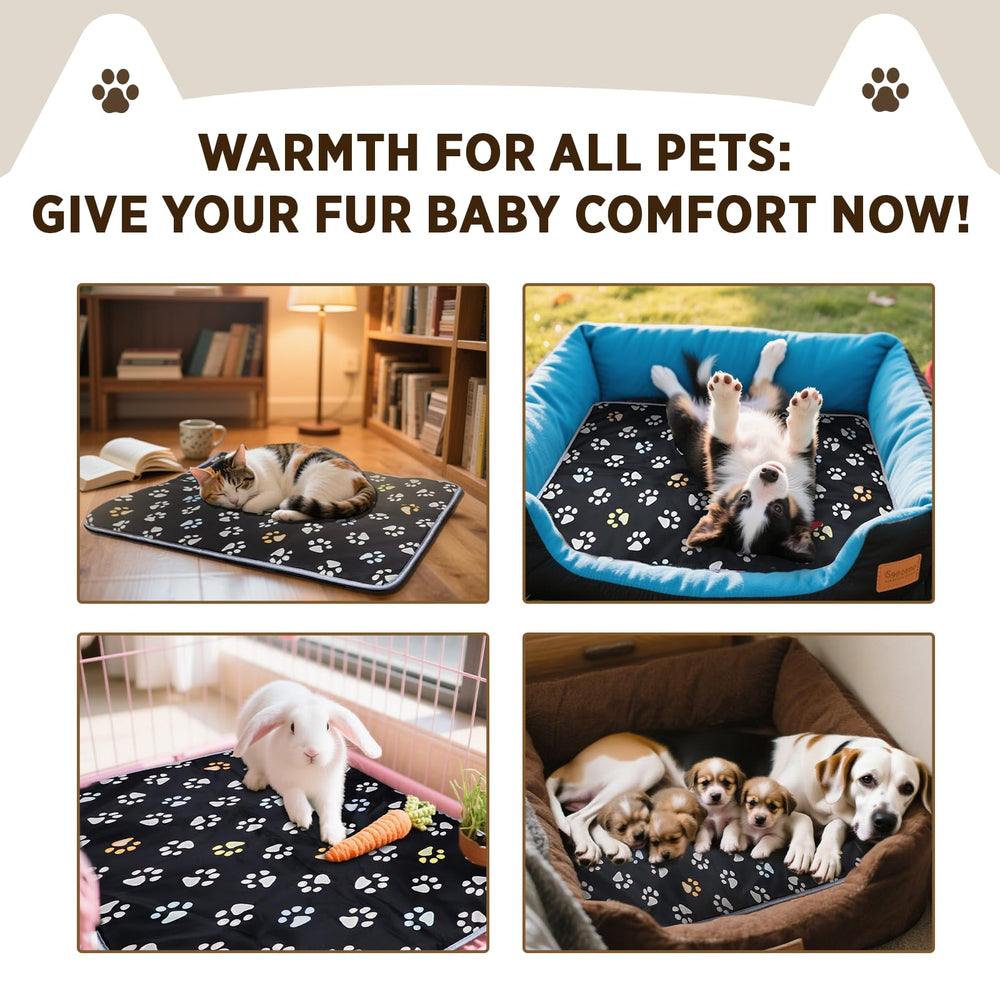 Furrybaby Large Dog Heating Pad 47x30 inches provides ample space for larger dogs
