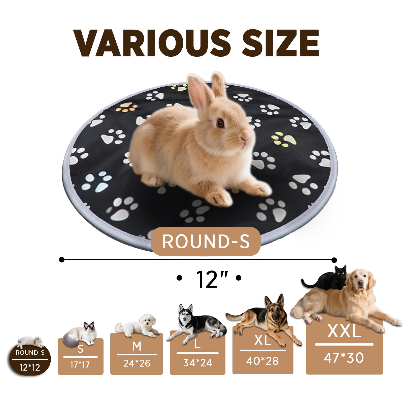 furrybaby extended wire 6.5ft lets pet stay nearby while warm.