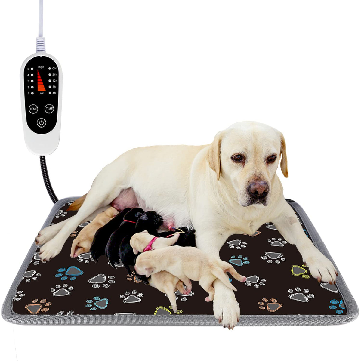FurryBaby pet heating pad extension wire offers a longer reach for closer cuddles.