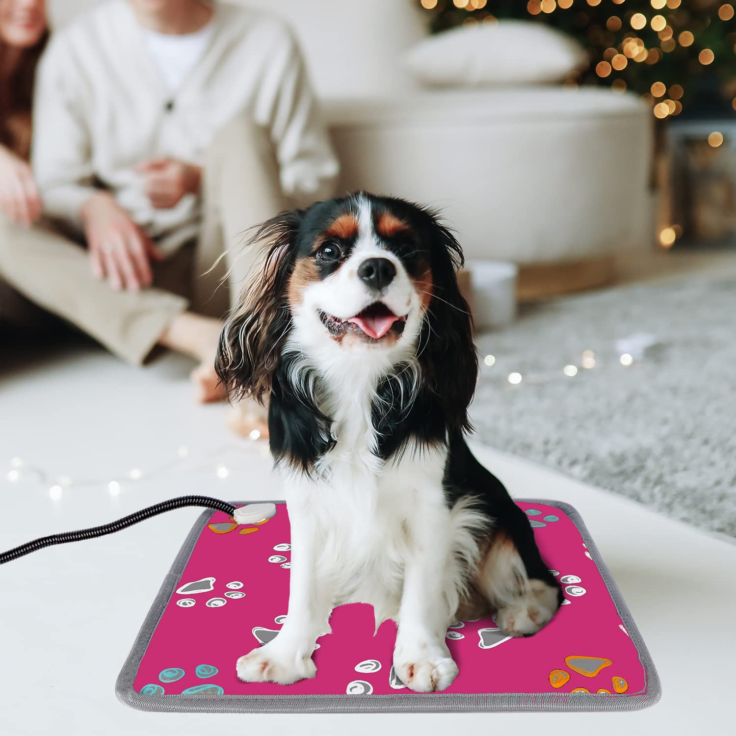 Furrybaby scratch-resistant oxford fabric stays durable and easy to clean.