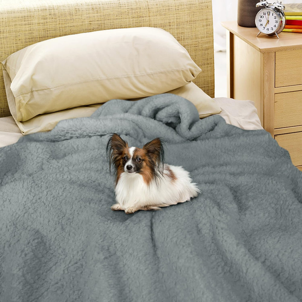 furrybaby travel blanket portable demonstrates lightweight warmth for trips.