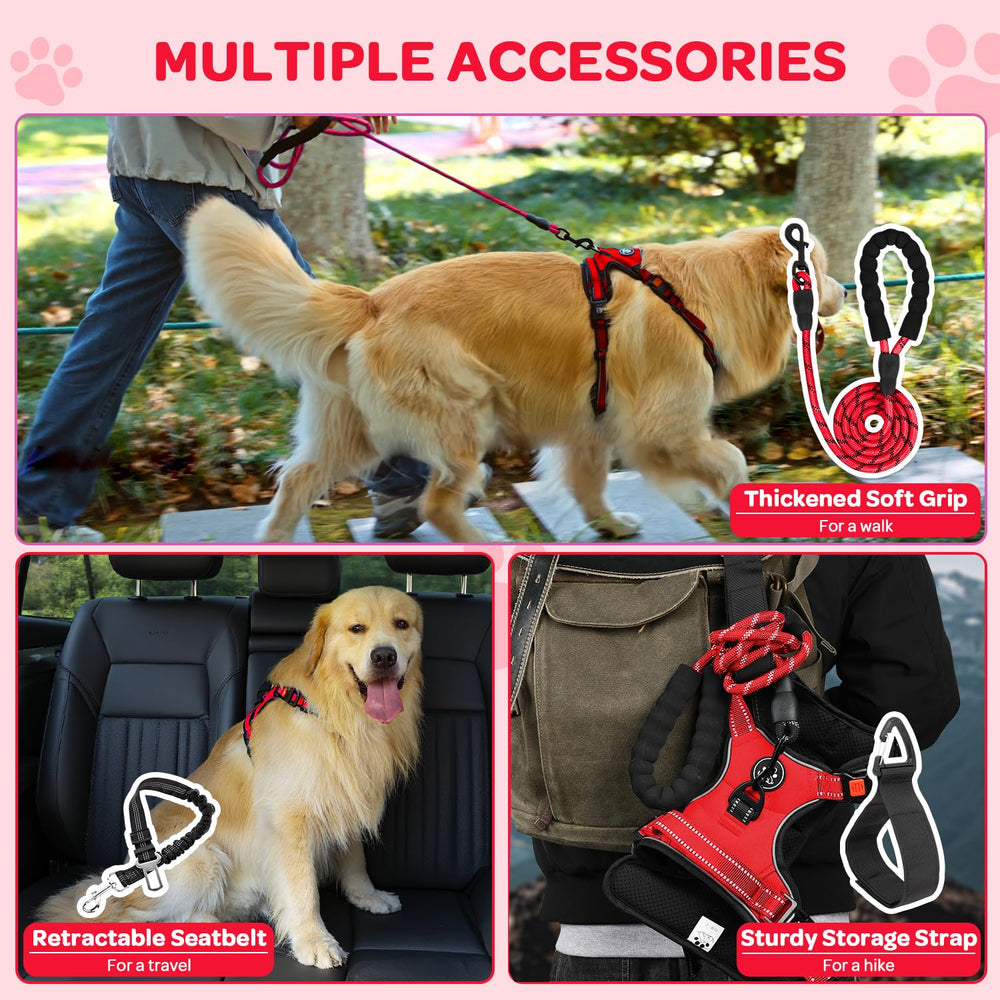 FURRYFECTION breathable mesh Oxford harness keeps your dog cool on outings