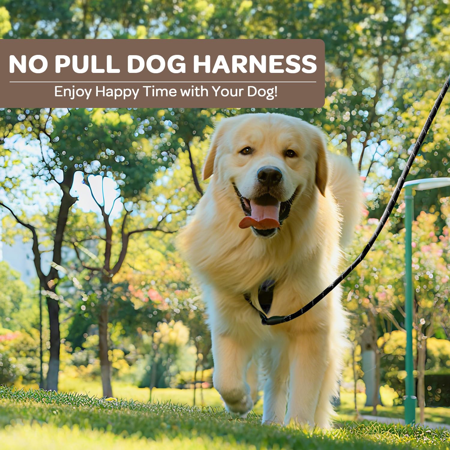 FURRYFECTION dog harness belly-buckles shot demonstrating easy on/off buckle