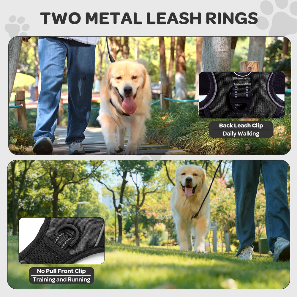 FURRYFECTION padded-handle harness provides extra control during active moments