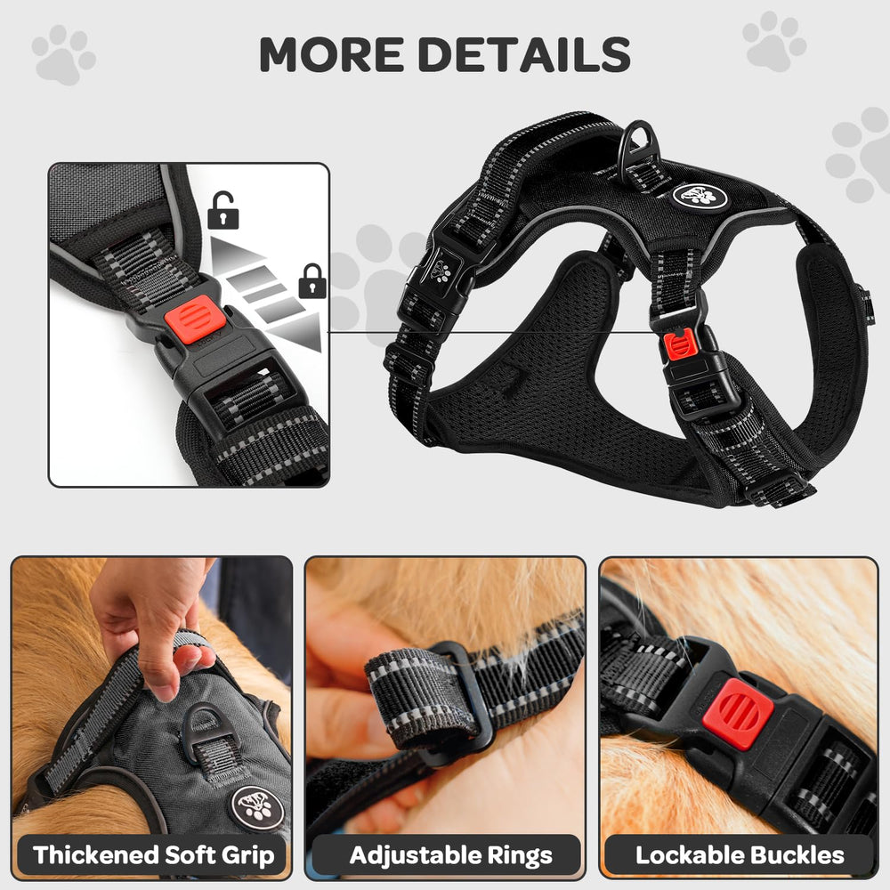 FURRYFECTION reflective-straps increase visibility for night walks
