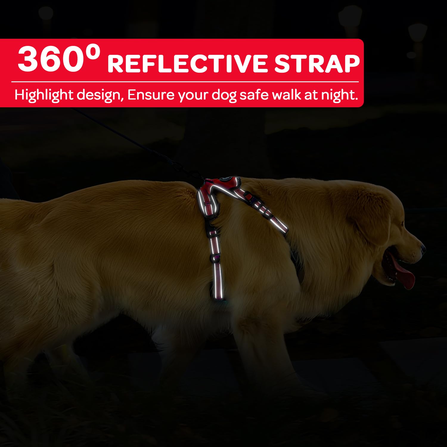 FURRYFECTION quick-release buckle harness simplifies fitting and quick adjustments