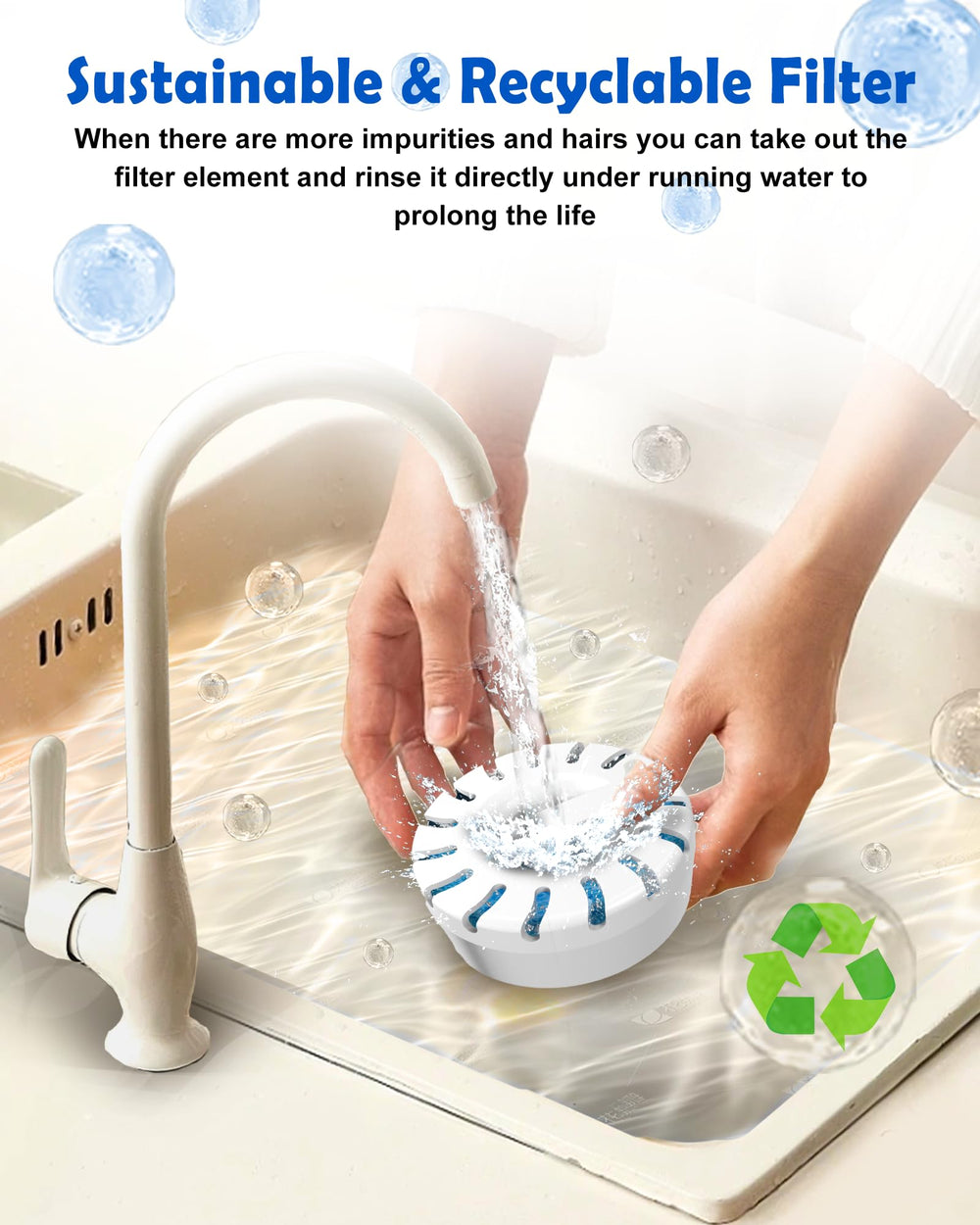 FurryPlanet filtration area design emphasizing larger purification surface