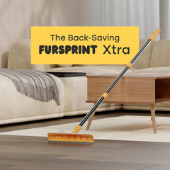 Fursprint carpet rake closeup bristles designed for pet hair removal