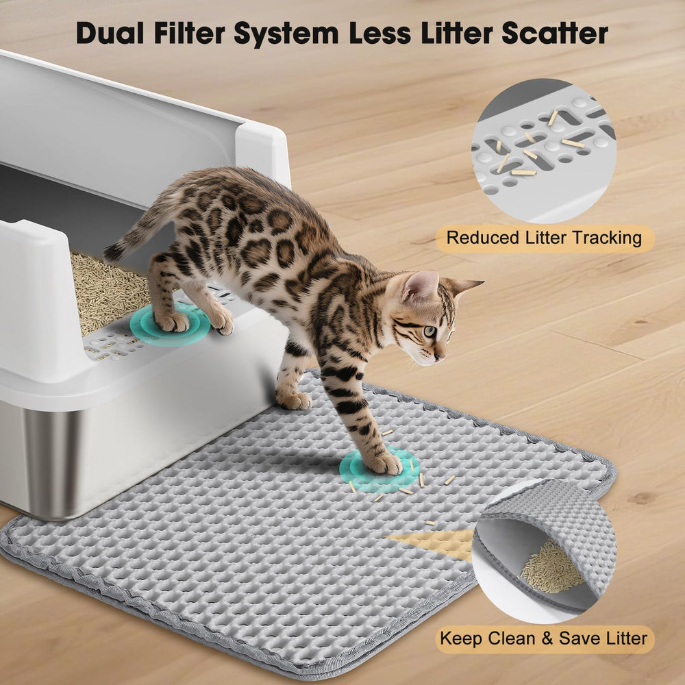 FURTIME anti-leak top lid design minimizes spills and messes