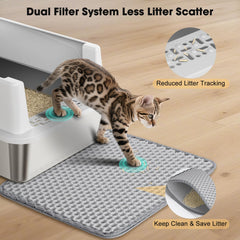 FURTIME anti-leak top lid design minimizes spills and messes
